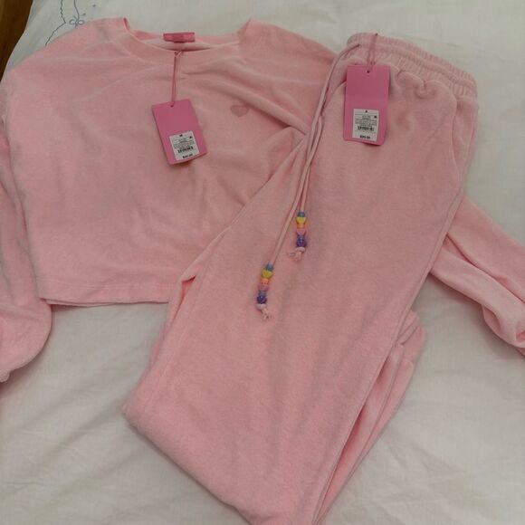 Stoney Clover x Target Pink Terrycloth Sweatsuit - Picture 2 of 6